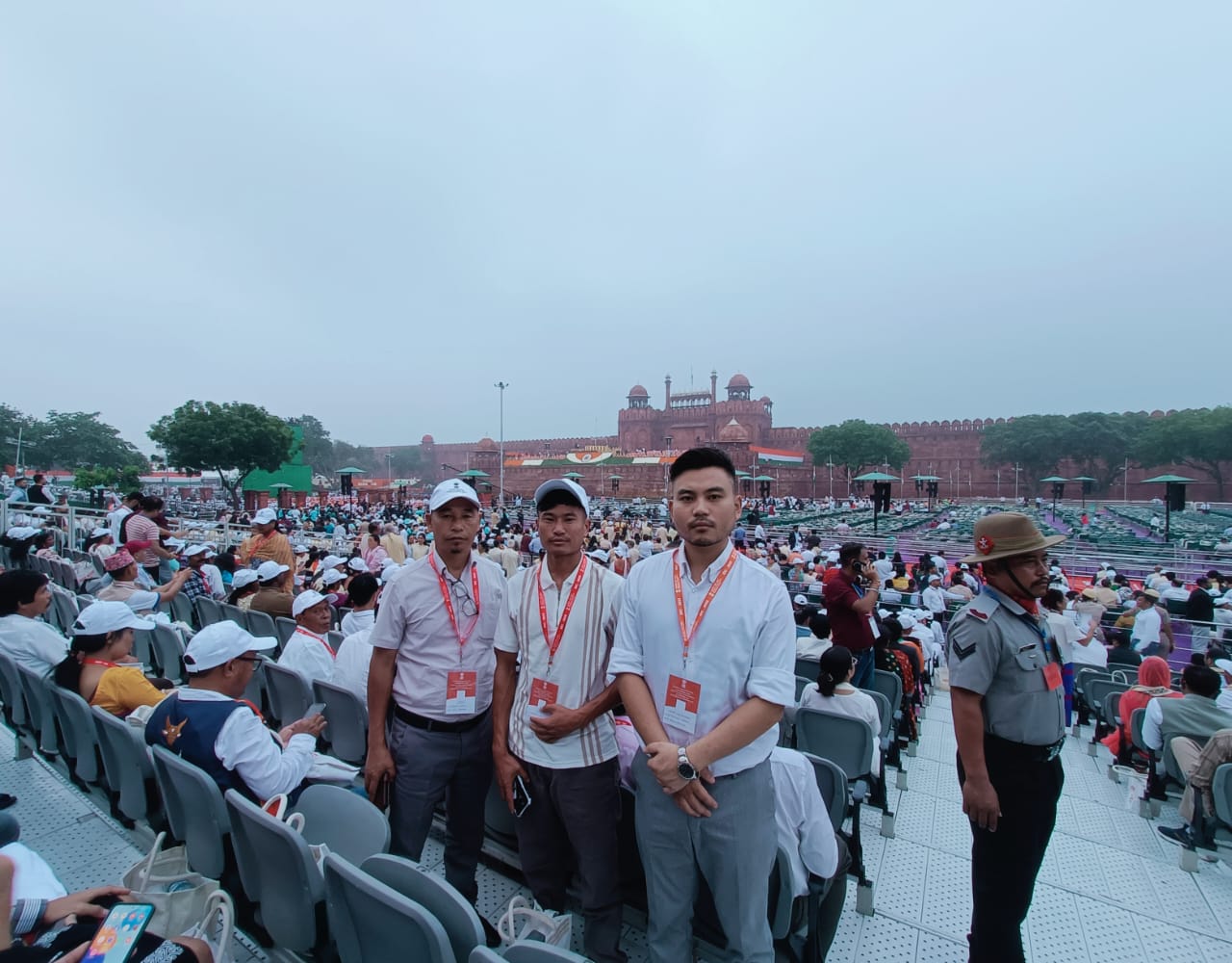 15th August 2025 celebration at Redfort Delhi